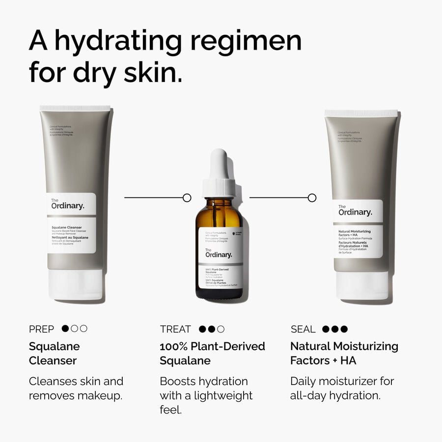 The Ordinary 100% Plant-Derived Squalane Face Oil | Product Guide　hR