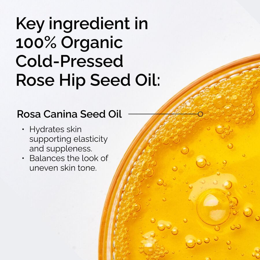 The Ordinary Face Oil - 100% Organic Cold-Pressed Rose Hip Seed | Product Features　oR