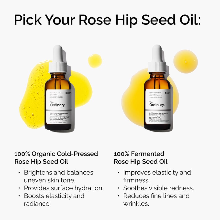 The Ordinary Face Oil - 100% Organic Cold-Pressed Rose Hip Seed | Product Features　oR