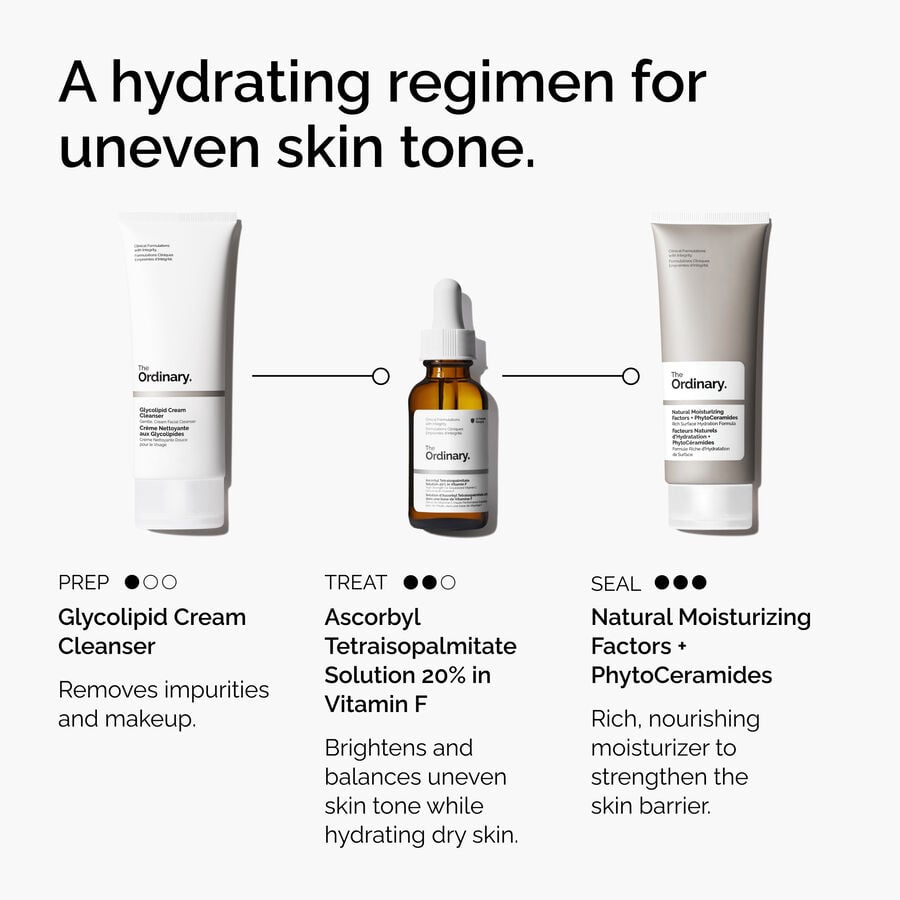 The Ordinary Treatment - Ascorbyl Tetraisopalmitate Solution 20% in Vitamin F | Detailed Overview　PS