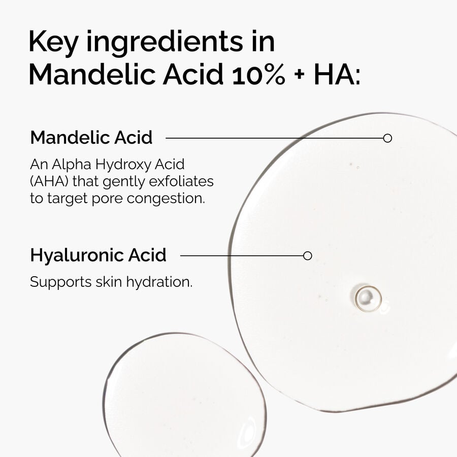 The Ordinary Exfoliating Treatment - Mandelic Acid 10% + HA — Details and Specifications　Iq