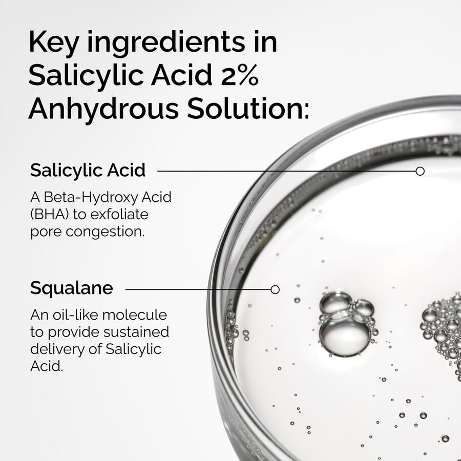The Ordinary Exfoliating Treatment - Salicylic Acid 2% Anhydrous Solution — Item Information　VJ