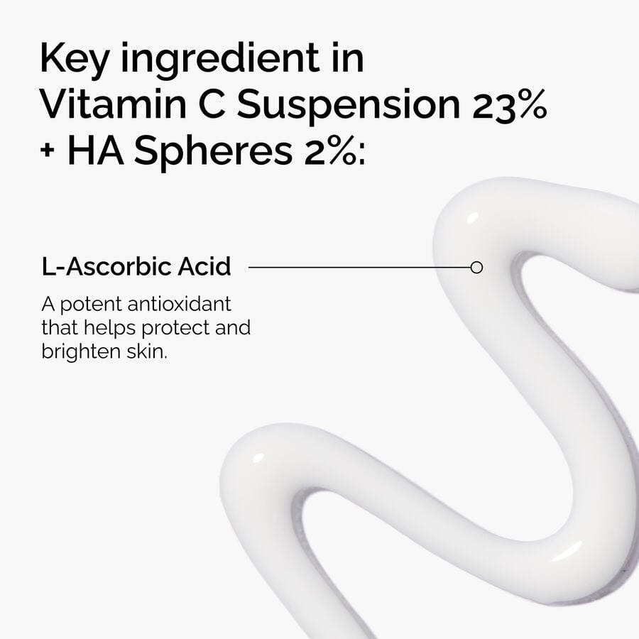 The Ordinary Treatment - Vitamin C Suspension 23% + HA Spheres 2% — Item Information　rp