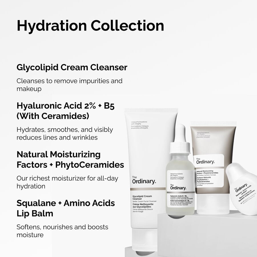 The Ordinary Hydration Collection Set — Details and Specifications　kD