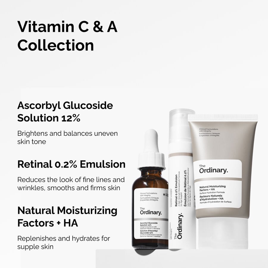 The Ordinary Vitamin C and A Collection Set — Item Information　Oh