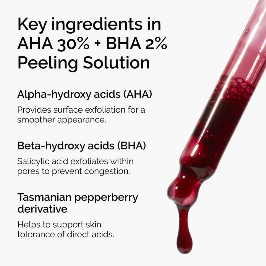 The Ordinary Exfoliating Treatment - AHA 30% + BHA 2% Peeling Solution — Item Information　Lz