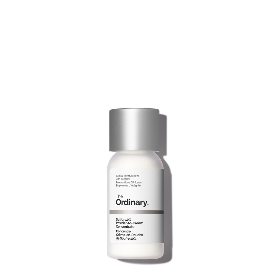 The Ordinary Sulfur 10% Powder-to-Cream Treatment — Full Product Details　9W