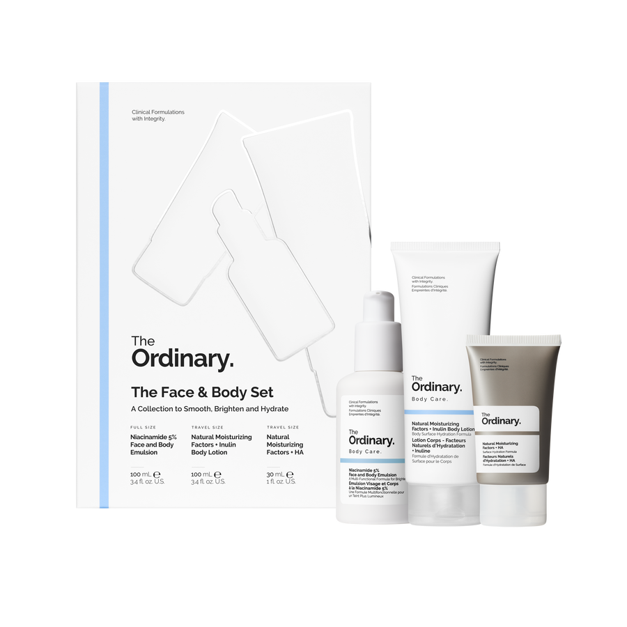 The Ordinary Face and Body Routine Set — Full Product Details　Tu