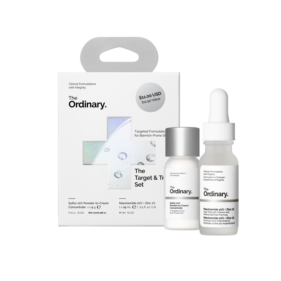The Ordinary Target and Treat Routine Set — Product Information　gy