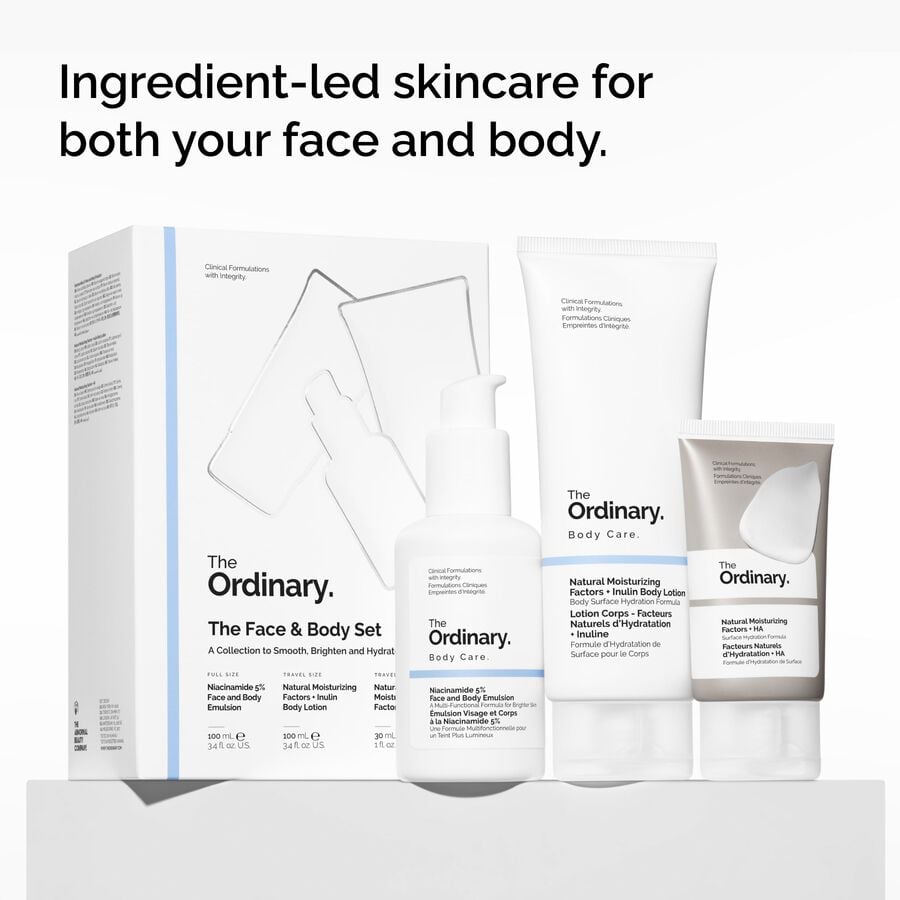 The Ordinary Face and Body Routine Set — Full Product Details　Tu